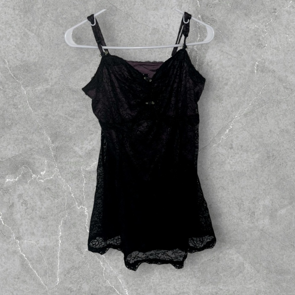 Purple gothic dress